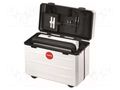 Case; tool case; with wheels; white; Body dim: 455x270x380mm PARAT PAR-208.363.170
