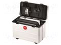 Case; tool case; with wheels; white; Body dim: 455x270x380mm PARAT PAR-208.363.170