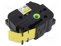 Heat shrink sleeve; 31mm; 1.5m; yellow; Character colour: black BROTHER BR-HSE661E