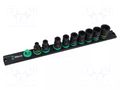 Wrench-set; 6-angles,socket spanner,impact; 3/8"; IMPAKTOR WERA WERA.05005452001