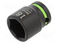 Socket; 6-angles,socket spanner,impact; HEX 18mm; 3/8"; IMPAKTOR WERA WERA.05005509001