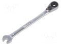 Wrench; combination spanner,with ratchet; 6mm BETA BE142/6