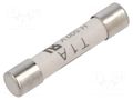 Fuse: fuse; 1A; 500VAC; time-lag; ceramic,cylindrical; 6.3x32mm SIBA ZGTH-1A