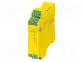 Module: safety relay; 24VDC; IN: 2; for DIN rail mounting; IP20 PHOENIX CONTACT 2900509