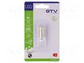LED lamp; neutral white; G4; 12VDC; 260lm; 3W; 360°; 4000K GTV Poland LD-G4P30W-40