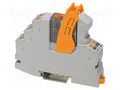 Relay: interface; DPDT; Ucoil: 230VAC; 5A; 5A/250VAC; 5A/250VDC PHOENIX CONTACT RIF-RPT-230AC/2X21