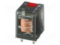 Relay: industrial; DPDT; Ucoil: 24VAC; 12A/250VAC; 12A/250VDC; 192Ω PHOENIX CONTACT REL-IR-BL/24AC/2X