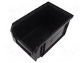 Cuvette; ESD; W: 150mm; H: 125mm; D: 230mm; Features: conductive EUROSTAT GROUP ERS-253042003