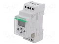 Programmable time switch; Range: 1 year; SPDT; 24÷264VAC; IP20 F&F PCZ-528