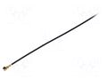 Cable; Colour: black; Len: 0.4m; Wire dia: 28.7mm; Type: angled HIROSE UFL2LPA068Y2TA400