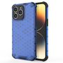 Honeycomb case for iPhone 14 Pro armored hybrid cover blue, Hurtel 5907769348952 5907769348952