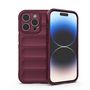 Magic Shield Case case for iPhone 14 Pro elastic armored cover in burgundy, Hurtel 5907769349027 5907769349027