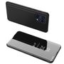 Clear View Case cover for Oppo Find X5 Pro cover with a flap black, Hurtel 9145576266809