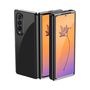 Plating Case for Samsung Galaxy Z Fold 4 cover with a metallic frame black, Hurtel 5907769349454 5907769349454