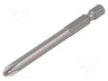 Screwdriver bit; PlusMinus PH-type; PH2/SL; Overall len: 70mm FELO FL03220210