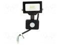 Lamp: LED flood light; 230VAC; 10W; 6400K; CRImin: 80; 1000lm GTV Poland GT-GCR10W-64