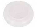 Cover; IP68; transparent; Ø20.2x6mm; GQ16H,LAS2GQH,ONPOW6116H ONPOW M12-16H