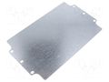 Mounting plate; galvanised steel; EUROMAS BOPLA MA130/P333
