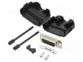Connector: D-Sub HD; PIN: 15; plug; female; for cable; straight MH CONNECTORS MHDPPK9HD15FS-K