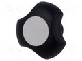 Knob; Ø: 40mm; Int.thread: M6; 13.5mm; H: 25mm; technopolymer PA ELESA+GANTER EG-167835-C3