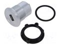 Adapter; USB B micro socket,USB B micro plug; USB 2.0; 1÷10mm ONPOW MICRO-USB-01