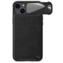Nillkin CamShield Leather S Case iPhone 14 case cover with camera cover black, Nillkin 6902048249653