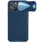 Nillkin CamShield Leather S Case iPhone 14 Pro case with camera cover blue, Nillkin 6902048249691