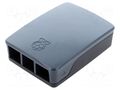 Accessories: case; Colour: black,grey; Enclos.mat: ABS RASPBERRY PI SC0230