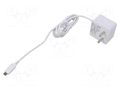 Accessories: power supply; white; 1.5m; 100÷240VAC; 2.5A; 5.1VDC RASPBERRY PI SC0627