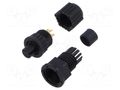 connector Circular Connector 4 Positions; IP67; 2A AMPHENOL LTW AU-04BFFA-LL7001