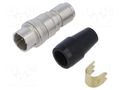 Connector: circular; HR10; push-pull; plug; 2A; silver plated; male HIROSE HR10A-7J-4P-73