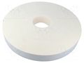 Tape: fixing; W: 40mm; L: 25m; Thk: 3mm; single sided; acrylic; white SCAPA SCAPA-3594-40-25