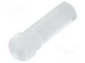Fiber for LED; Ø3.2mm; L: 13.7mm; round; Front: flat; straight; IP68 MENTOR MR-1282.6004