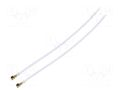 Cable; Colour: white; Len: 0.3m; Wire dia: 35mm; Type: angled HIROSE UFL2LPA088Y3TA300