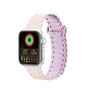Dux Ducis Strap (Armor Version) Apple Watch Ultra, SE, 9, 8, 7, 6, 5, 4, 3, 2, 1 (49, 45, 44, 42 mm) Silicone Magnetic Band Bracelet Pink Purple, Dux Ducis 6934913035474