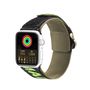 Dux Ducis Strap (Outdoor Version) Apple Watch Ultra Strap, SE, 9, 8, 7, 6, 5, 4, 3, 2, 1 (49, 45, 44, 42 mm) Nylon Band Bracelet Black/Green, Dux Ducis 6934913035368
