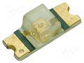 LED; green; SMD; 1205; 20÷50mcd; 1.7÷2.5VDC; 3.2x1.2x1.1mm; 140° QT-Brightek Corporation QBLP655R-AG1