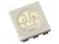 LED; green; SMD; PLCC6; 3600÷6000mcd; 2.8÷3.7VDC; 5x5x1.6mm; 120° QT-Brightek Corporation QBLP679E-IGK
