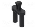 Adapter; black; 36A; Type: insulated; 38.3mm; 1kV ELECTRO-PJP PJP2019-S-N