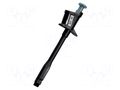 Clip-on probe; with puncturing point; 6A; 60VDC; black; 4mm; 30VAC ELECTRO-PJP PJP6003-N
