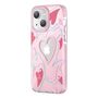 Kingxbar Heart Star Series case for iPhone 14 Plus pink heart case, Kingxbar 6959003508386