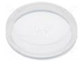 Cover; IP68; transparent; Ø14x2.8mm; GQ12-AF ONPOW M12-12F