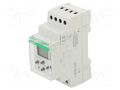 Programmable time switch; Range: 1 year; SPDT; 24÷264VAC; PIN: 6 F&F PCZ-525.2