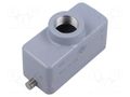 Enclosure for connectors: HDC; size 77.27; for cable; for latch ILME MHV16L25