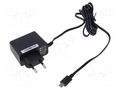 Power supply: switching; mains,plug-in; 5VDC; 3A; 15W; 81.39%; POSC POS POSC05300A-MICRO