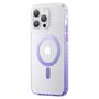 Kingxbar PQY Ice Crystal Series magnetic case for iPhone 14 Plus MagSafe purple, Kingxbar 6959003509147 6959003509147