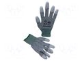 Protective gloves; ESD; M; Application: general purpose; grey EUROSTAT GROUP ERS-516850505B