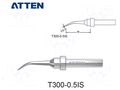 Tip; bent conical; 0.5mm; for  soldering iron ATTEN T300-0.5IS