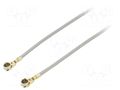 Cable; Colour: grey; Len: 0.4m; Wire dia: 28.7mm; Type: angled HIROSE UFL2LPA068Y1TA400
