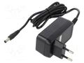 Power supply: switching; mains,plug-in; 12VDC; 3A; 36W; 1.17m QOLTEC ZSI-51110